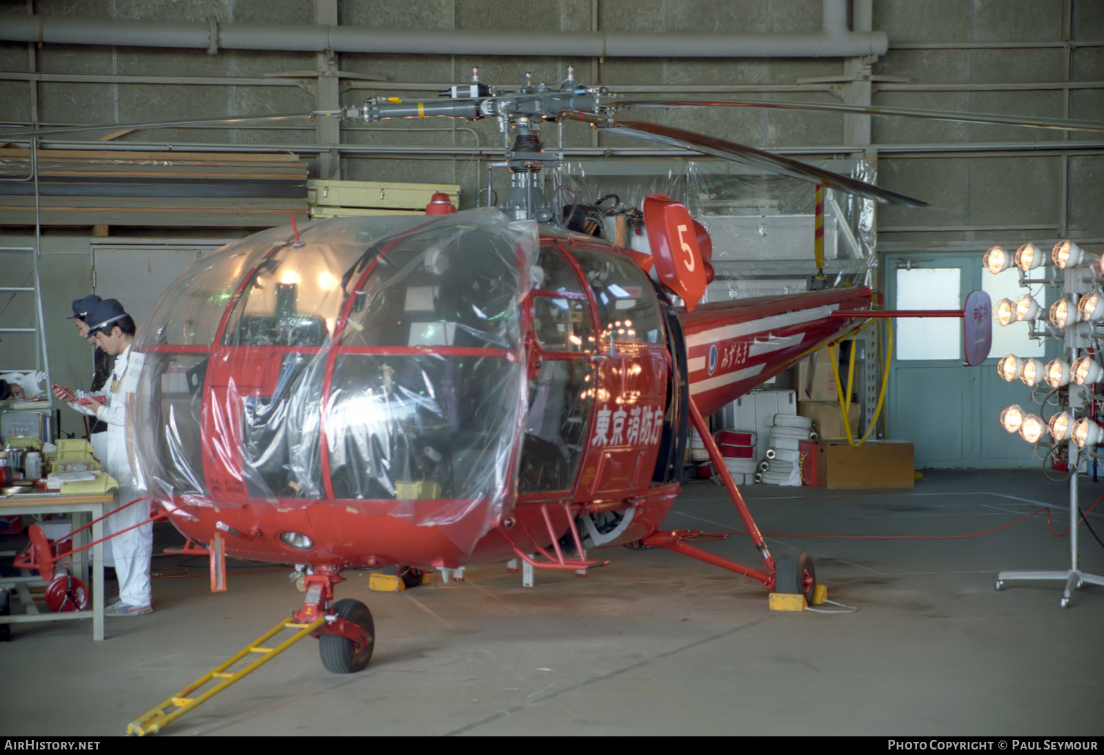 Aircraft Photo of JA9121 | Aerospatiale SA-316B Alouette III | Tokyo Fire Department | AirHistory.net #473345