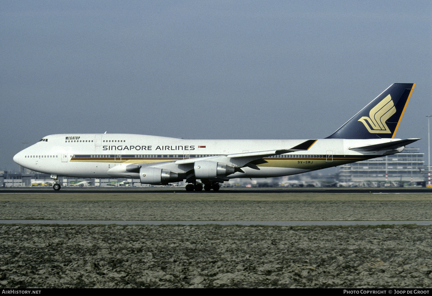 Aircraft Photo of 9V-SMJ | Boeing 747-412 | Singapore Airlines | AirHistory.net #473351