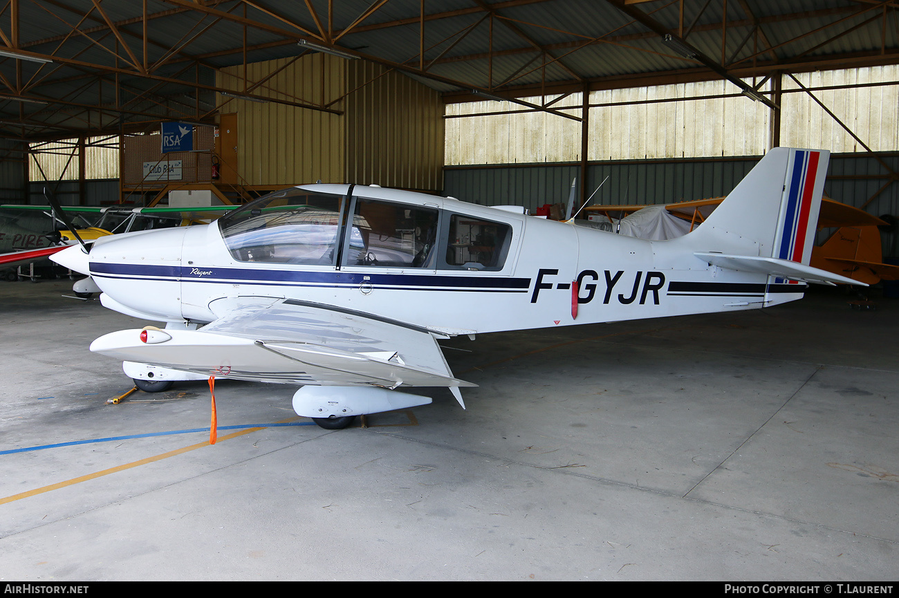 Aircraft Photo of F-GYJR | Robin DR-400-180 Regent | AirHistory.net #473357