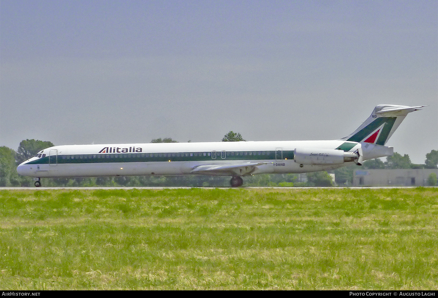 Aircraft Photo of I-DAND | McDonnell Douglas MD-82 (DC-9-82) | Alitalia | AirHistory.net #473379