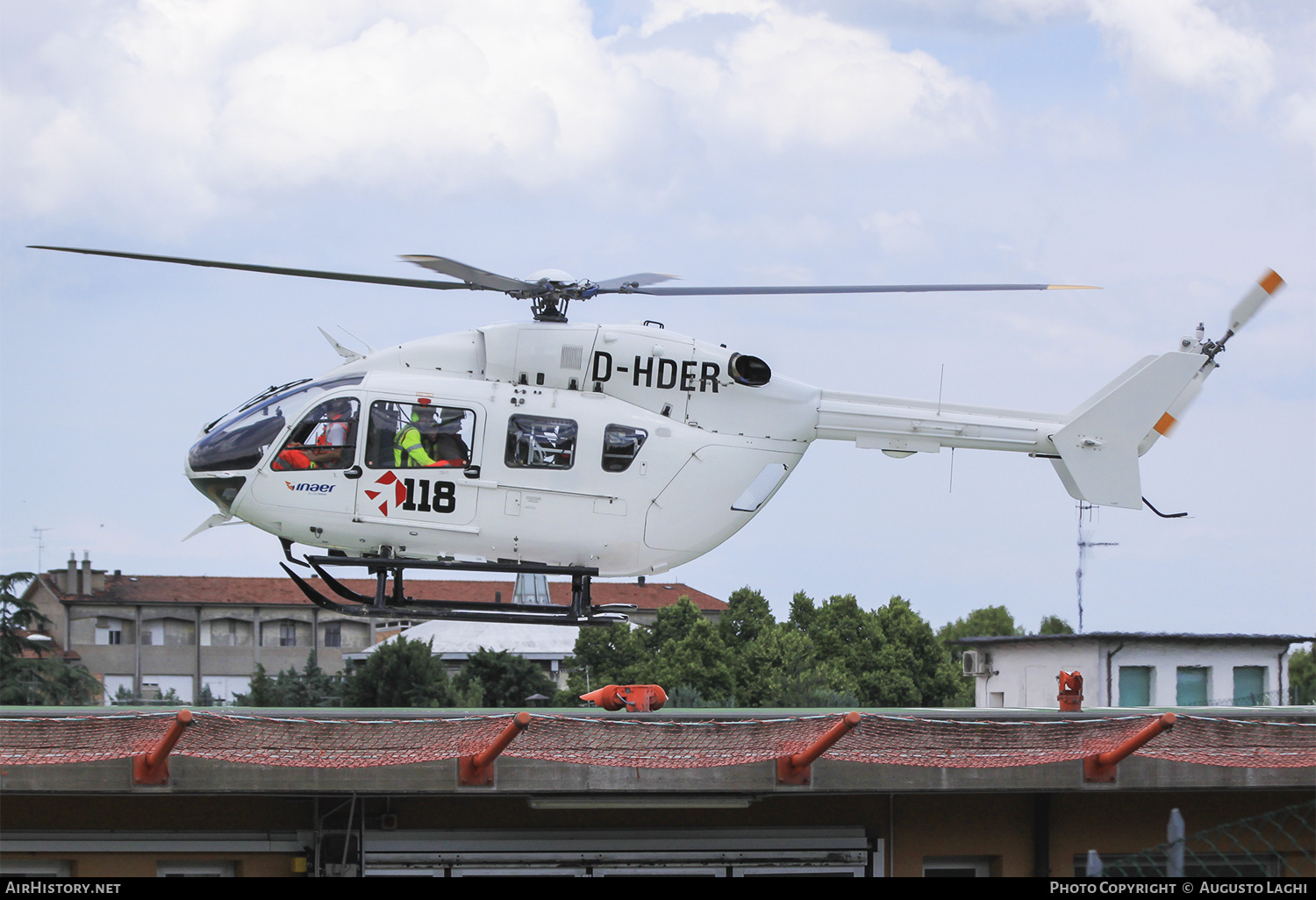 Aircraft Photo of D-HDER | Eurocopter-Kawasaki EC-145 (BK-117C-2) | Inaer | AirHistory.net #473380