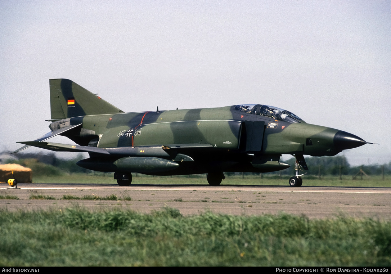 Aircraft Photo of 3534 | McDonnell Douglas RF-4E Phantom II | Germany - Air Force | AirHistory.net #473388