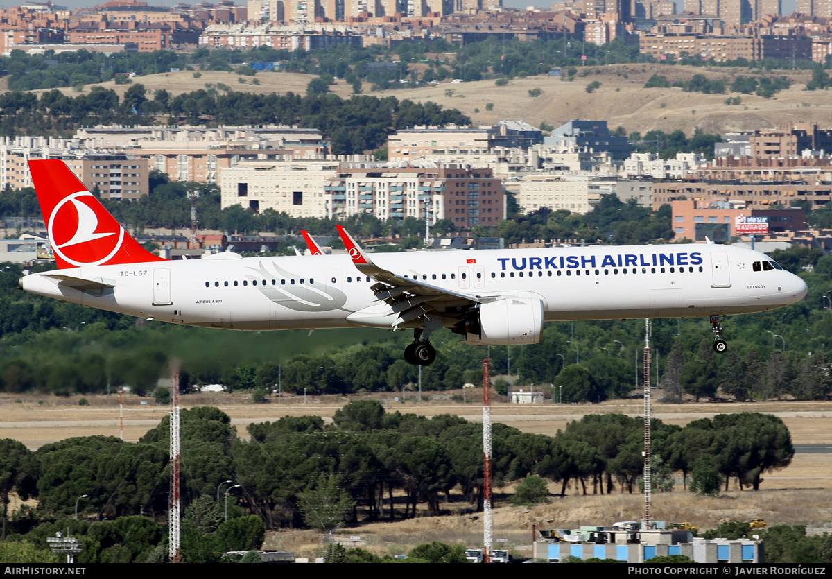 Aircraft Photo of TC-LSZ | Airbus A321-271NX | Turkish Airlines | AirHistory.net #473416