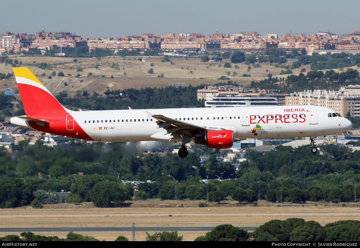 Aircraft Photo of EC-JLI | Airbus A321-213 | Iberia Express | AirHistory.net #473420