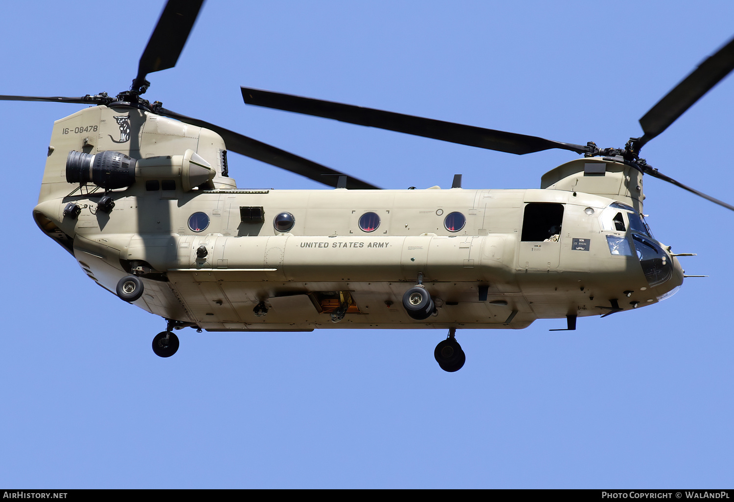 Aircraft Photo of 16-8478 / 16-08478 | Boeing CH-47F Chinook (414) | USA - Army | AirHistory.net #473425