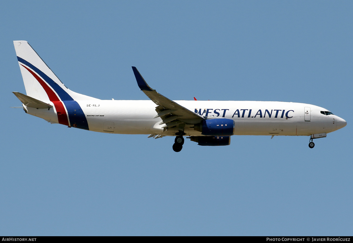 Aircraft Photo of SE-RLJ | Boeing 737-8Q8(SF) | West Atlantic Cargo Airlines | AirHistory.net #473429
