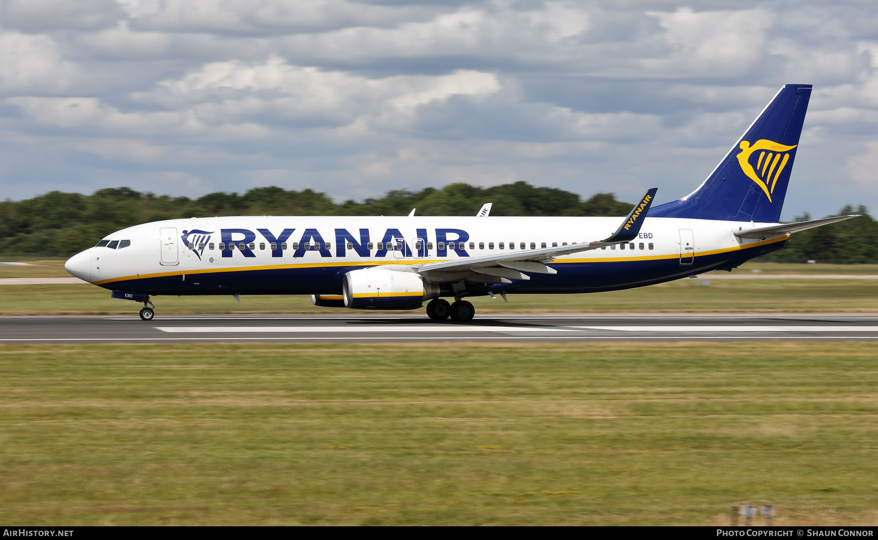 Aircraft Photo of EI-EBD | Boeing 737-8AS | Ryanair | AirHistory.net #473462