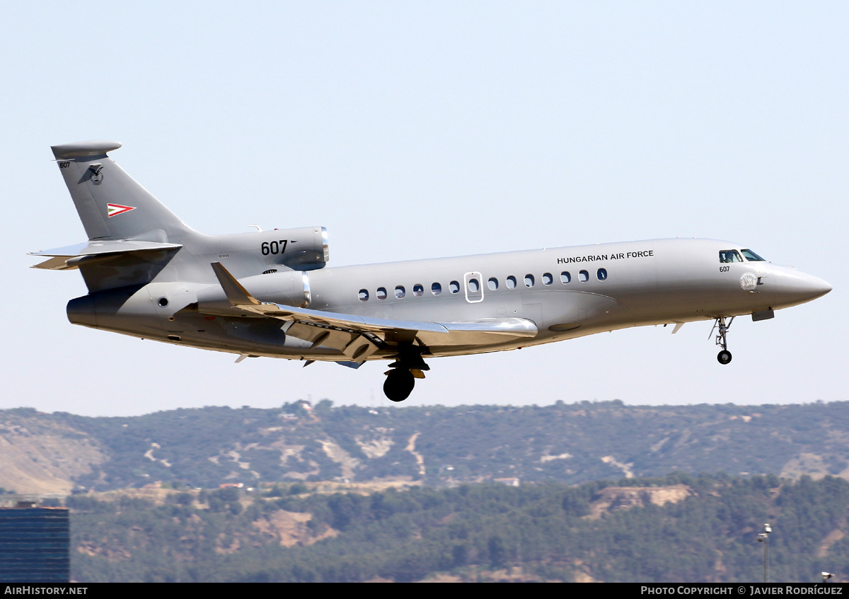 Aircraft Photo of 607 | Dassault Falcon 7X | Hungary - Air Force | AirHistory.net #473474