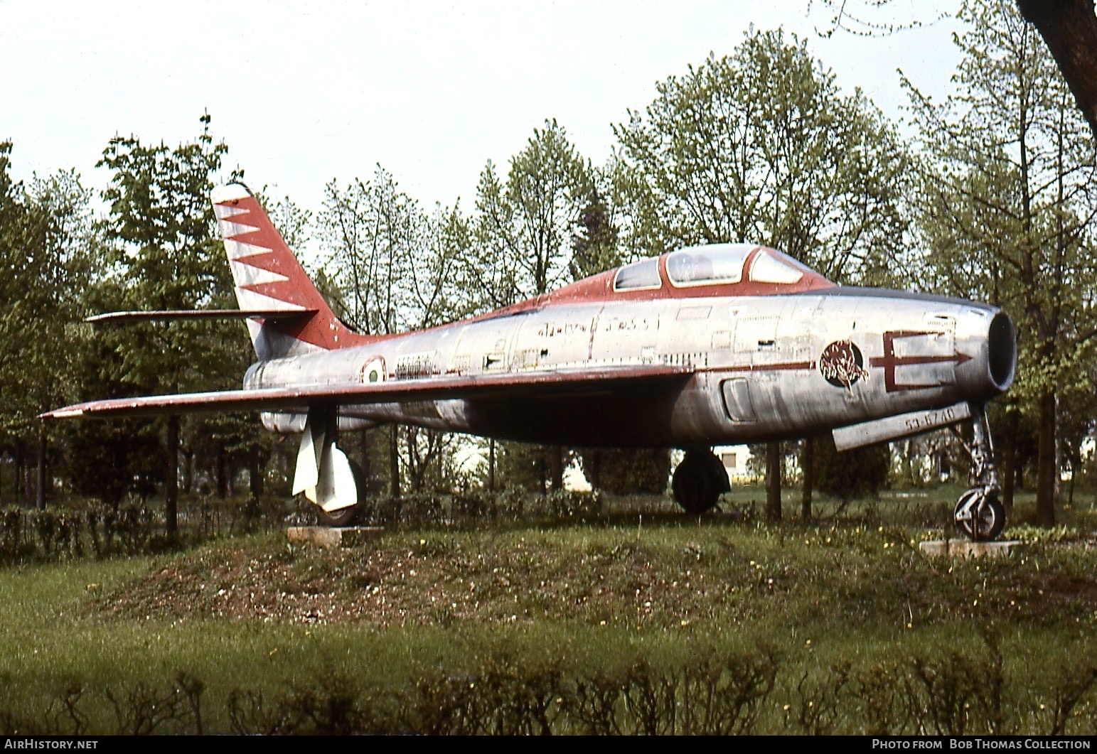 Aircraft Photo of MM53-6740 / 53-6740 | Republic F-84F Thunderstreak | Italy - Air Force | AirHistory.net #473504