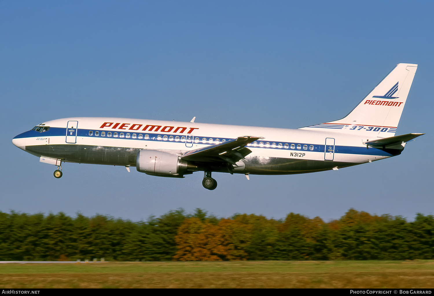 Aircraft Photo of N312P | Boeing 737-301 | Piedmont Airlines | AirHistory.net #473524