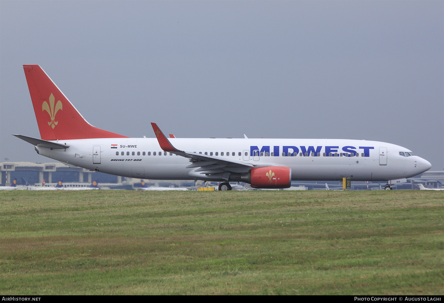 Aircraft Photo of SU-MWE | Boeing 737-8Q8 | Midwest Airlines | AirHistory.net #473529