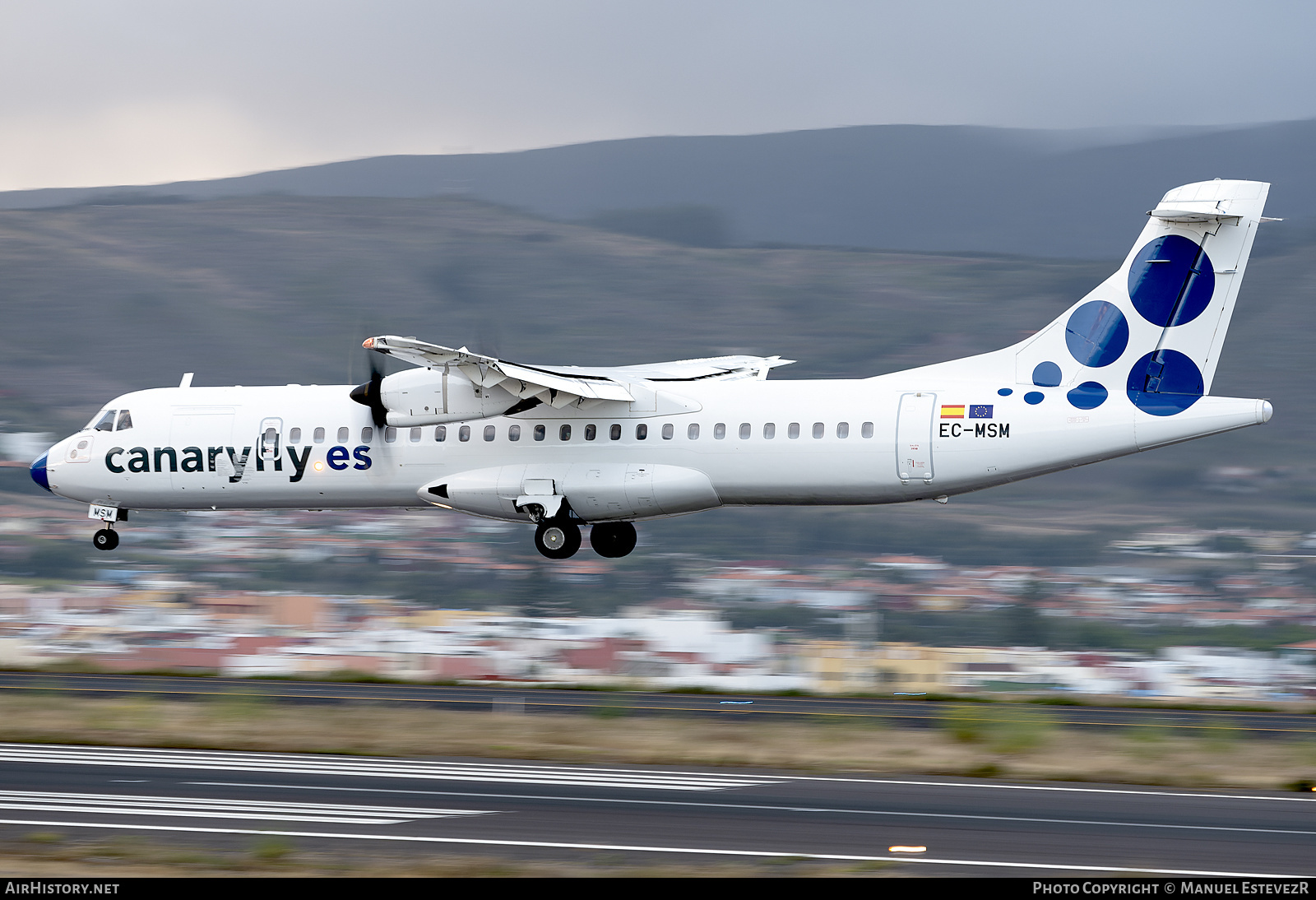 Aircraft Photo of EC-MSM | ATR ATR-72-500 (ATR-72-212A) | Canaryfly | AirHistory.net #473536