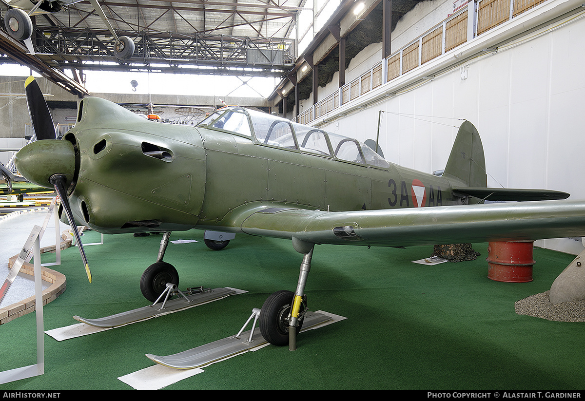 Aircraft Photo of 3A-AA | Yakovlev Yak-18 | Austria - Air Force | AirHistory.net #473562