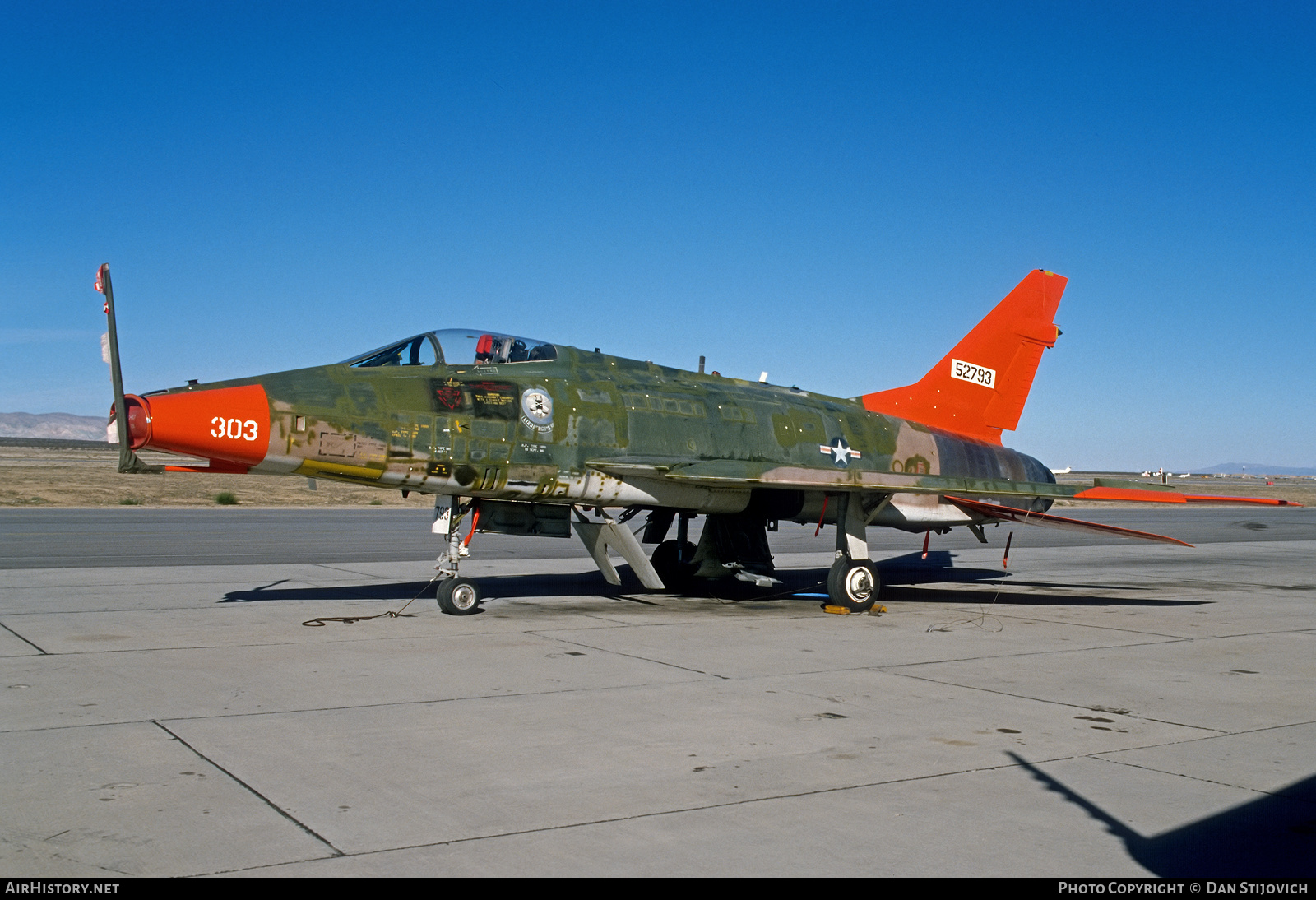 Aircraft Photo of 55-2793 / 52793 | North American QF-100D Super Sabre | USA - Air Force | AirHistory.net #473563