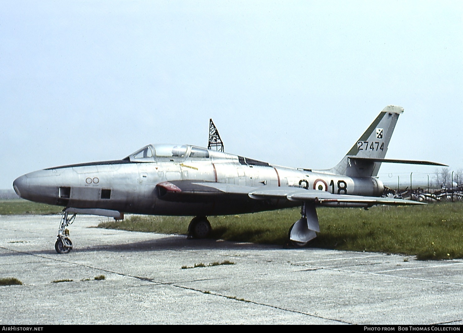 Aircraft Photo of MM52-7474 / 27474 | Republic RF-84F Thunderflash | Italy - Air Force | AirHistory.net #473565