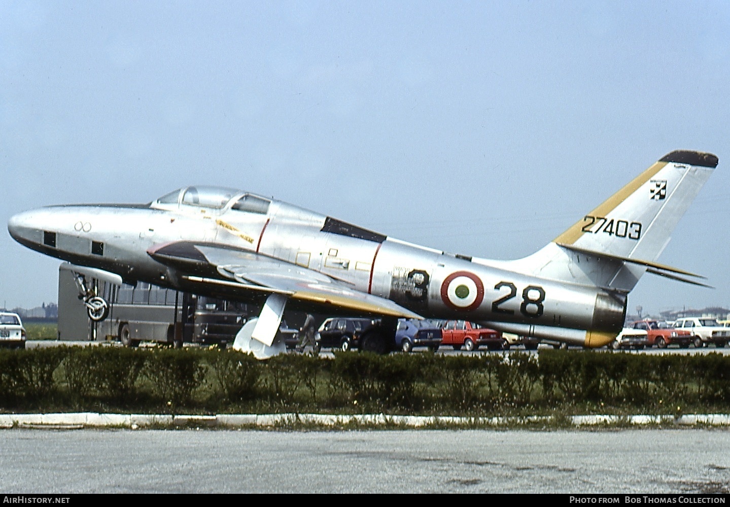 Aircraft Photo of MM52-7403 / 27403 | Republic RF-84F Thunderflash | Italy - Air Force | AirHistory.net #473573