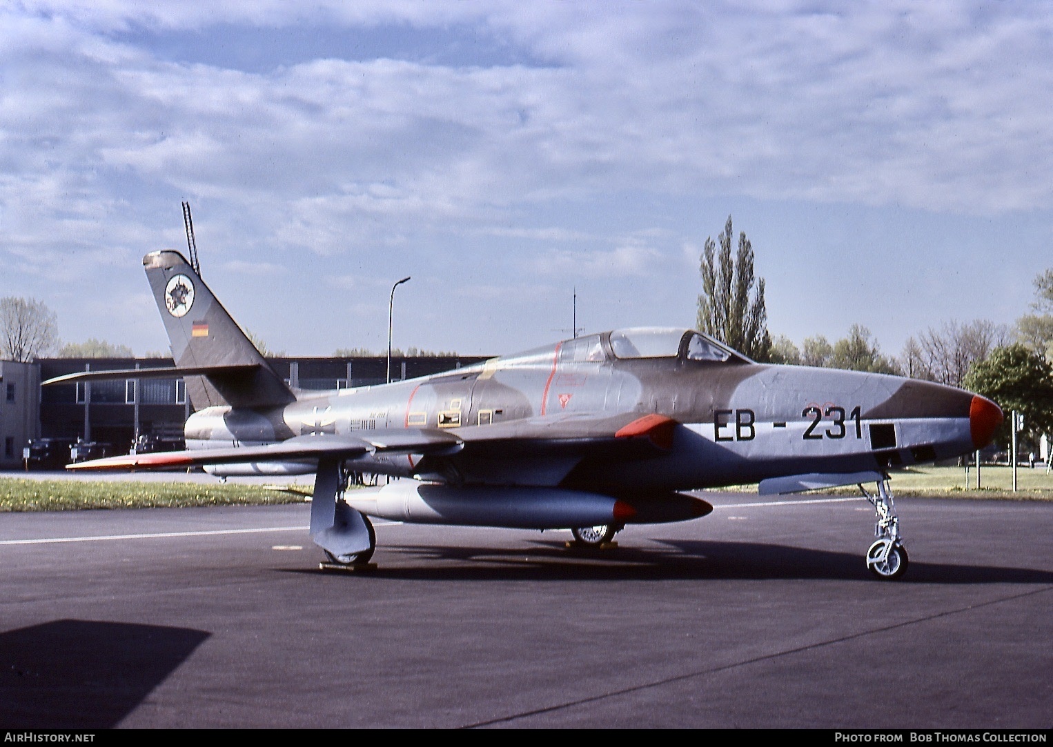 Aircraft Photo of EB-231 | Republic RF-84F Thunderflash | Germany - Air Force | AirHistory.net #473575