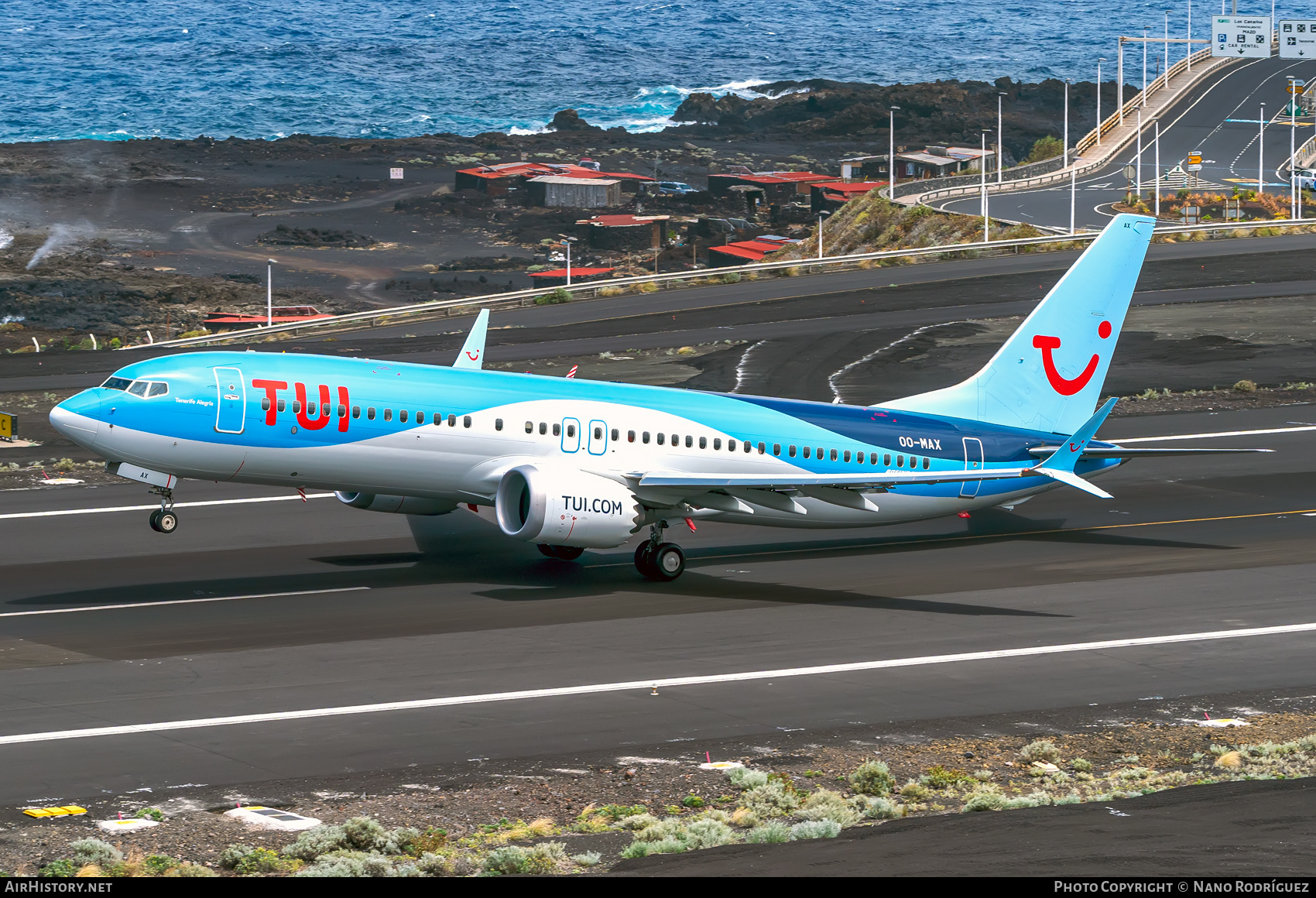 Aircraft Photo of OO-MAX | Boeing 737-8 Max 8 | TUI | AirHistory.net #473595