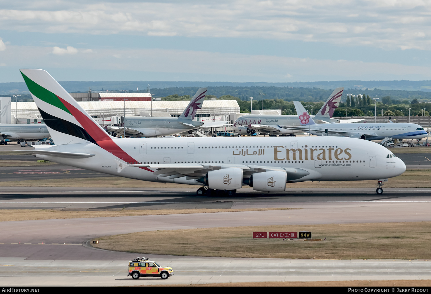 Aircraft Photo of A6-EVR | Airbus A380-842 | Emirates | AirHistory.net #473605
