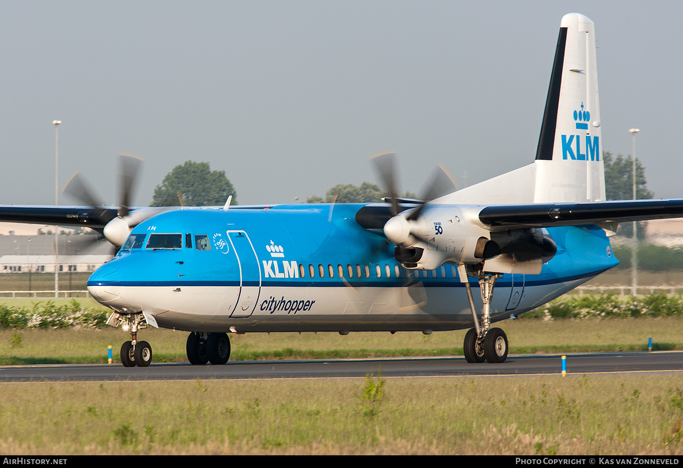 Aircraft Photo of PH-KXH | Fokker 50 | KLM Cityhopper | AirHistory.net #473619
