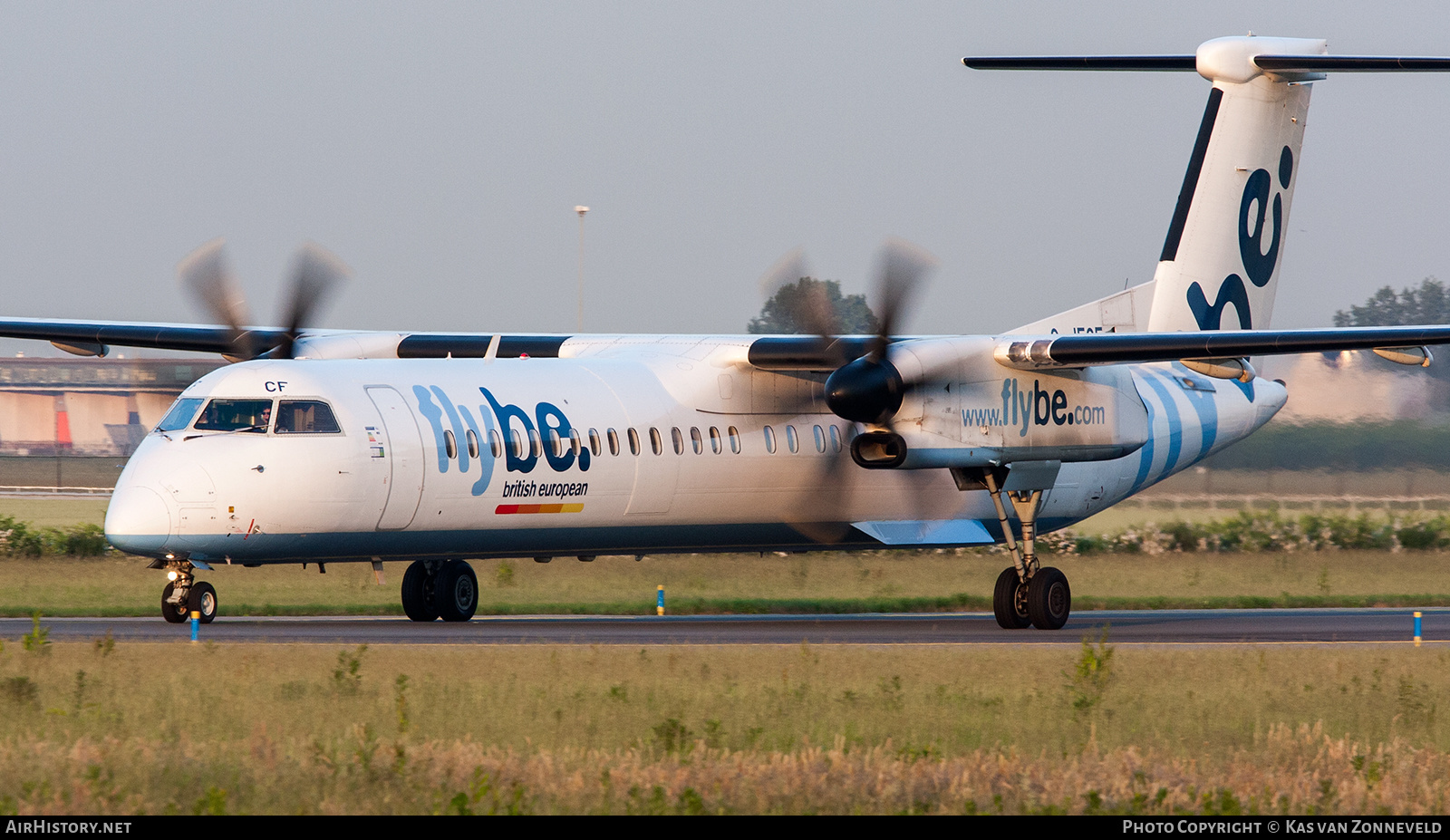 Aircraft Photo of G-JECF | Bombardier DHC-8-402 Dash 8 | Flybe - British European | AirHistory.net #473624