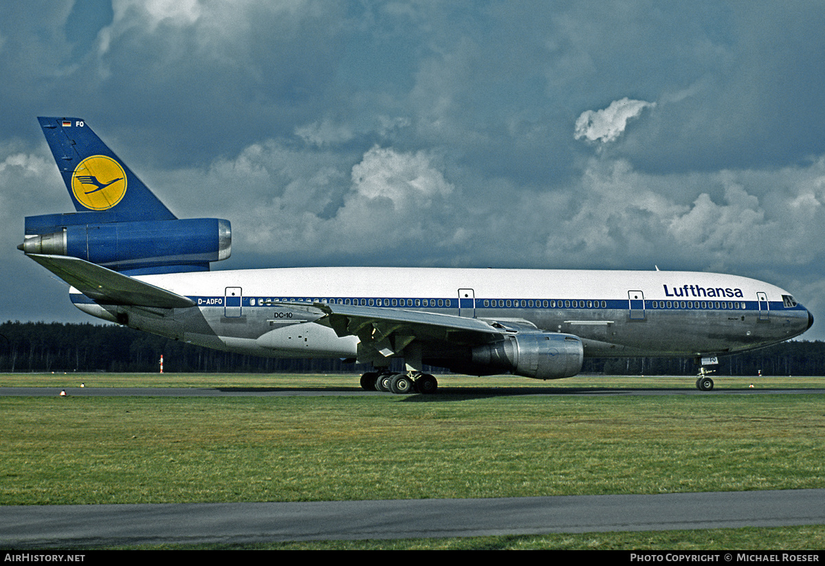 Aircraft Photo of D-ADFO | McDonnell Douglas DC-10-30 | Lufthansa | AirHistory.net #473626