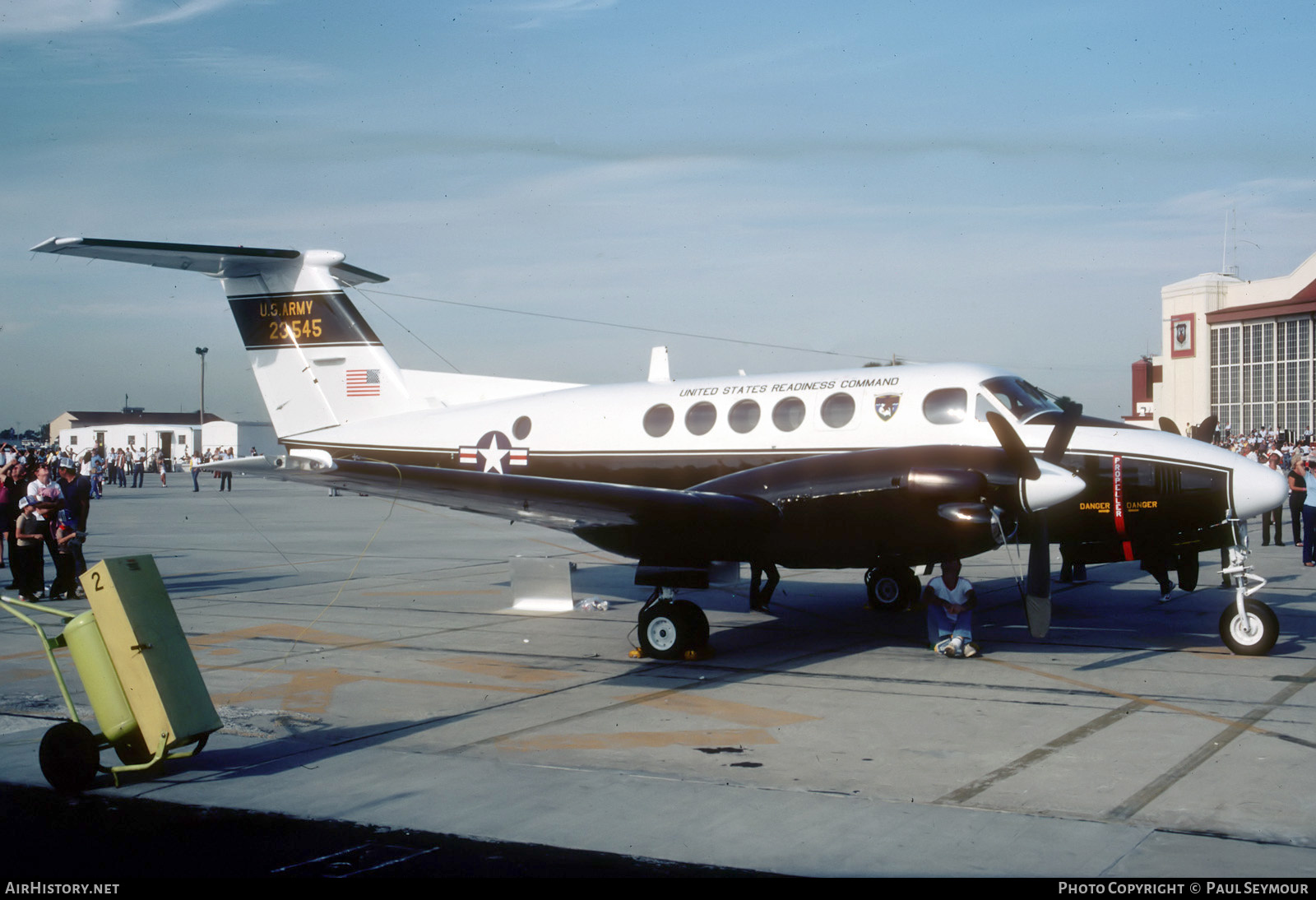 Aircraft Photo of 81-23545 / 23545 | Beech C-12D Huron | USA - Army | AirHistory.net #473629