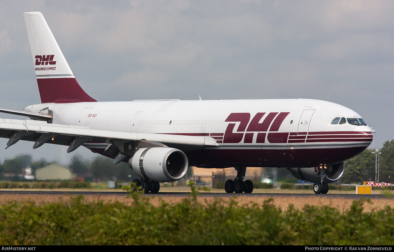 Aircraft Photo of OO-DLY | Airbus A300B4-203(F) | DHL Worldwide Express | AirHistory.net #473631