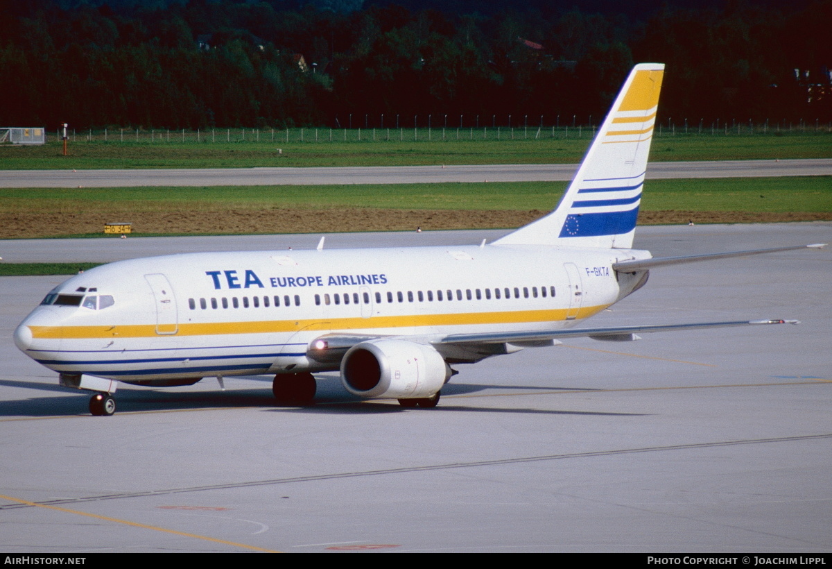 Aircraft Photo of F-GKTA | Boeing 737-3M8 | TEA Europe Airlines | AirHistory.net #473645