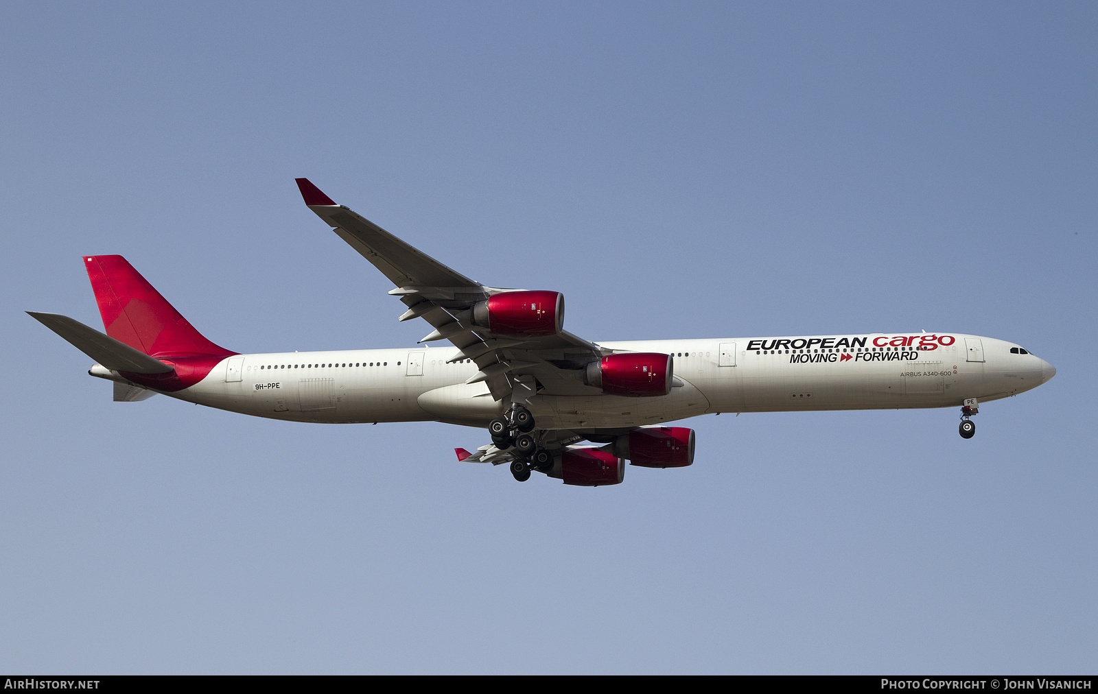 Aircraft Photo of 9H-PPE | Airbus A340-642 | European Cargo | AirHistory.net #473647
