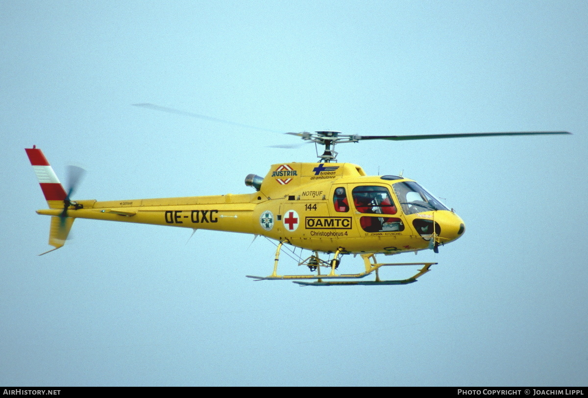 Aircraft Photo of OE-OXC | Aerospatiale AS-350B-1 Ecureuil | ÖAMTC | AirHistory.net #473650