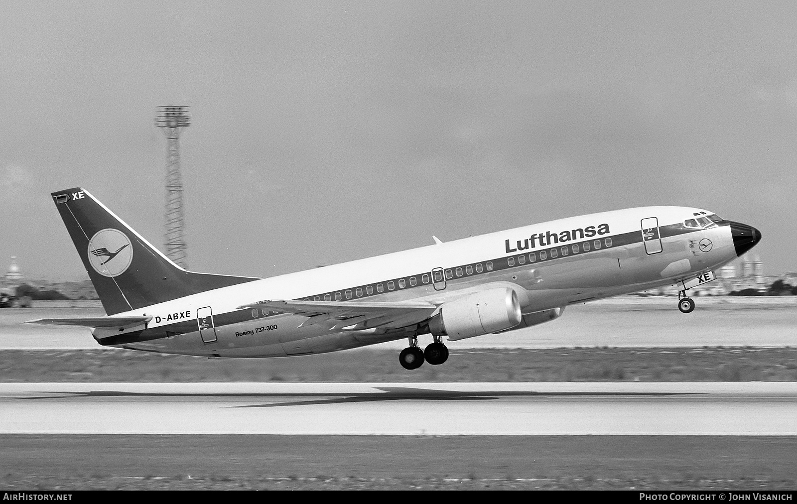Aircraft Photo of D-ABXE | Boeing 737-330 | Lufthansa | AirHistory.net #473653