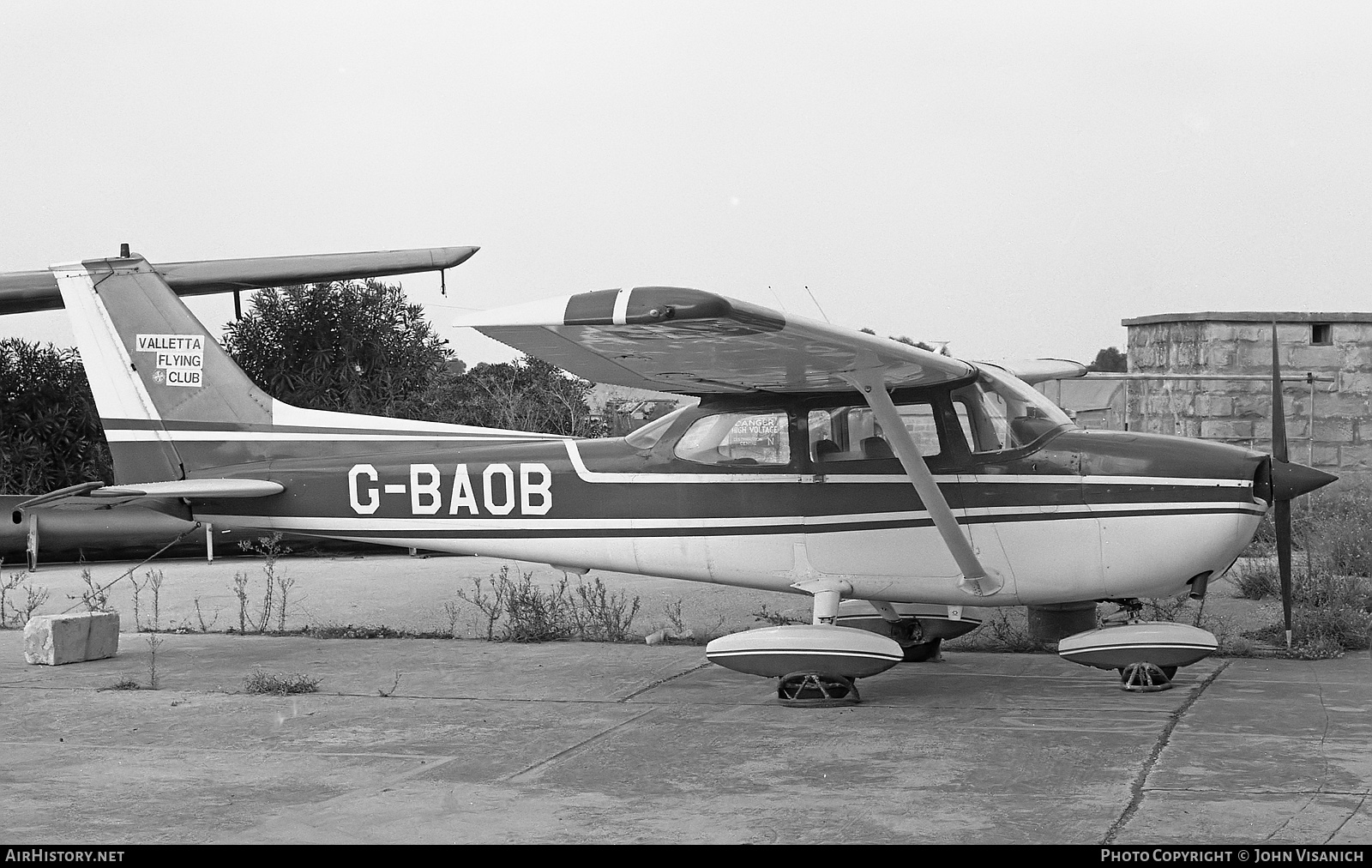 Aircraft Photo of G-BAOB | Reims F172M | Valletta Flying Club | AirHistory.net #473656