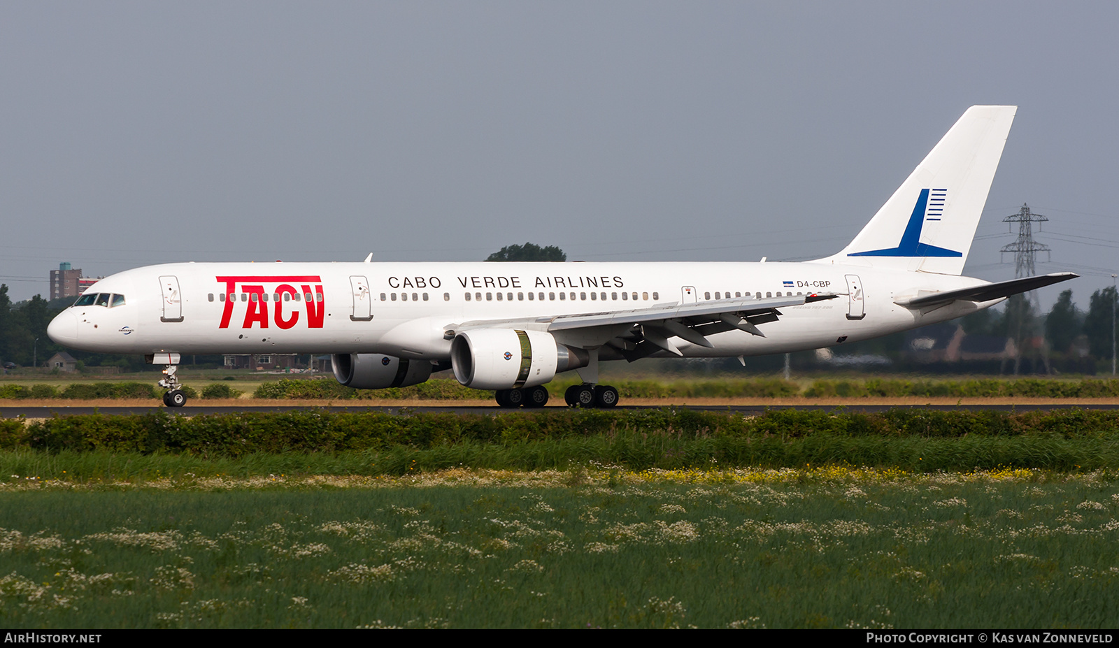 Aircraft Photo of D4-CBP | Boeing 757-2Q8 | TACV Cabo Verde Airlines | AirHistory.net #473657