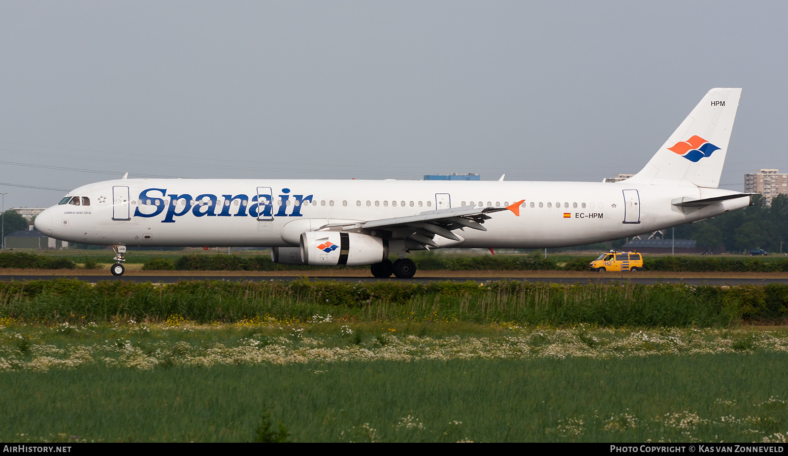 Aircraft Photo of EC-HPM | Airbus A321-231 | Spanair | AirHistory.net #473658