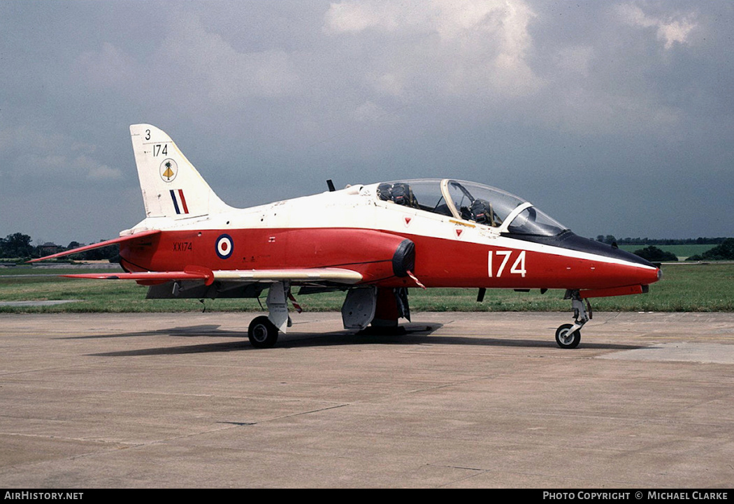 Aircraft Photo of XX174 | British Aerospace Hawk T.1 | UK - Air Force | AirHistory.net #473684