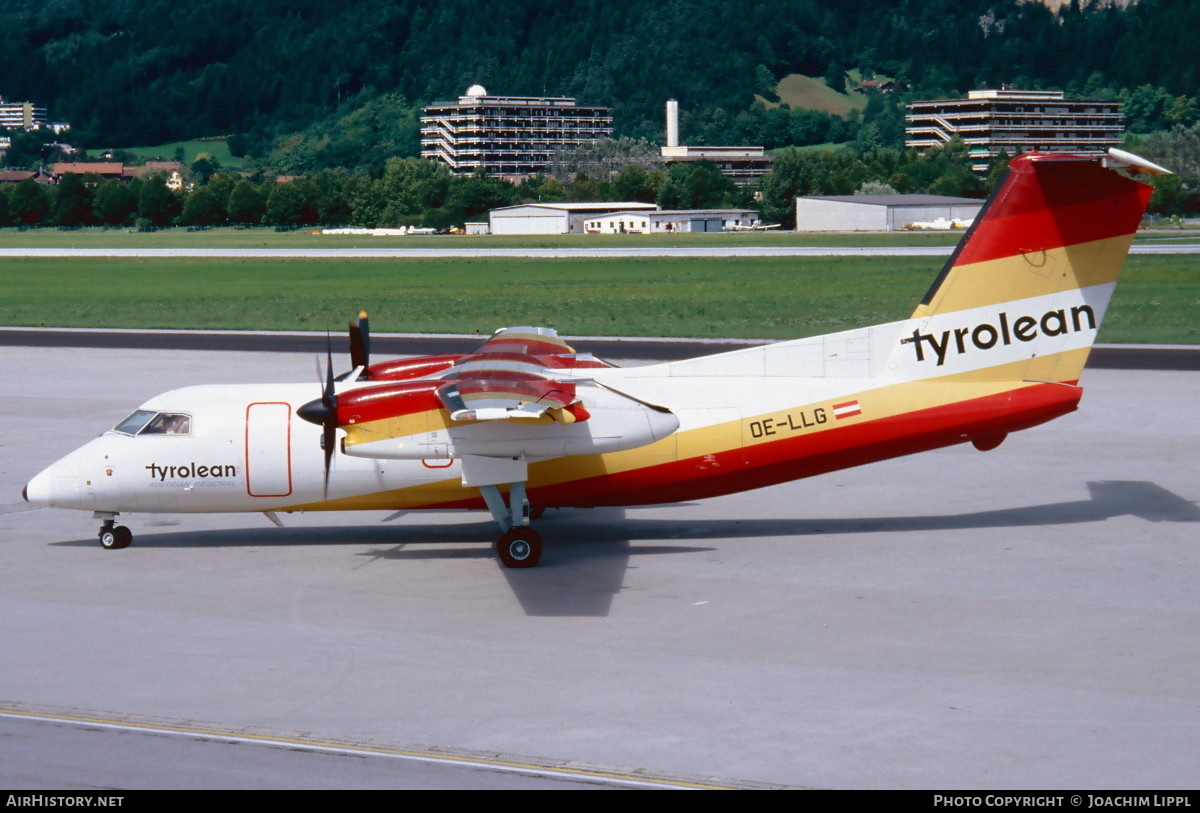 Aircraft Photo of OE-LLG | De Havilland Canada DHC-8-106 Dash 8 | Tyrolean Airways | AirHistory.net #473691