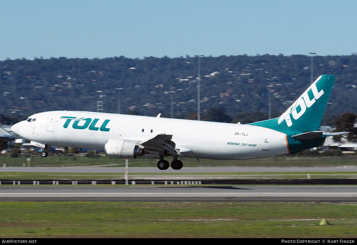 Aircraft Photo of ZK-TLJ | Boeing 737-406(SF) | Toll Priority | AirHistory.net #473707