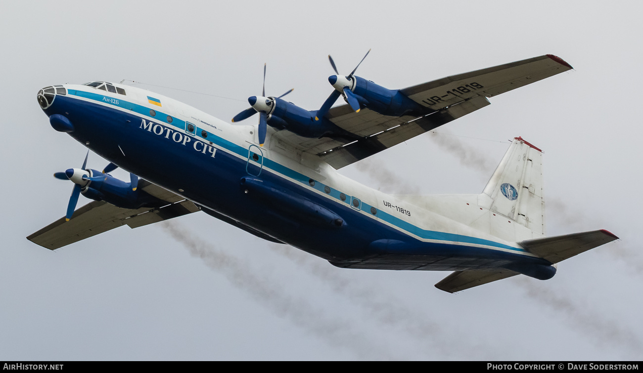 Aircraft Photo of UR-11819 | Antonov An-12BP | Motor Sich | AirHistory.net #473715