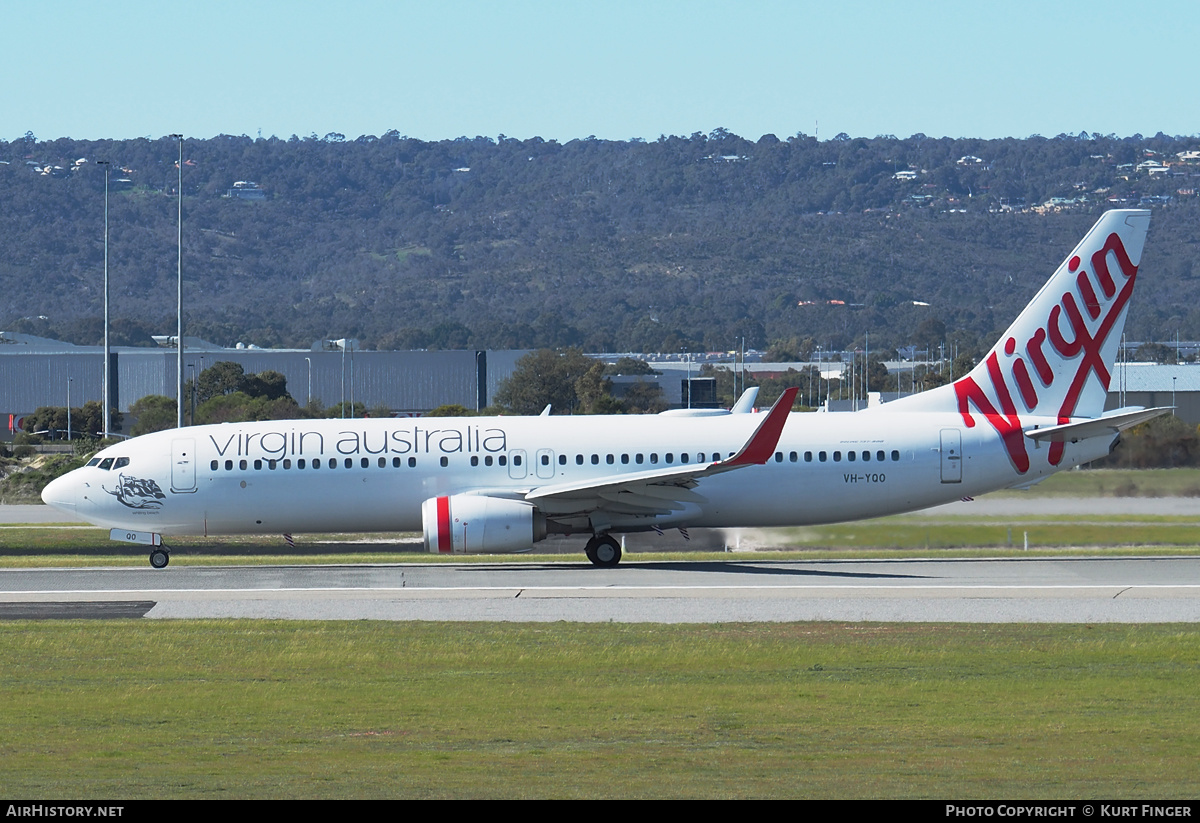 Aircraft Photo of VH-YQO | Boeing 737-8FE | Virgin Australia Airlines | AirHistory.net #473721