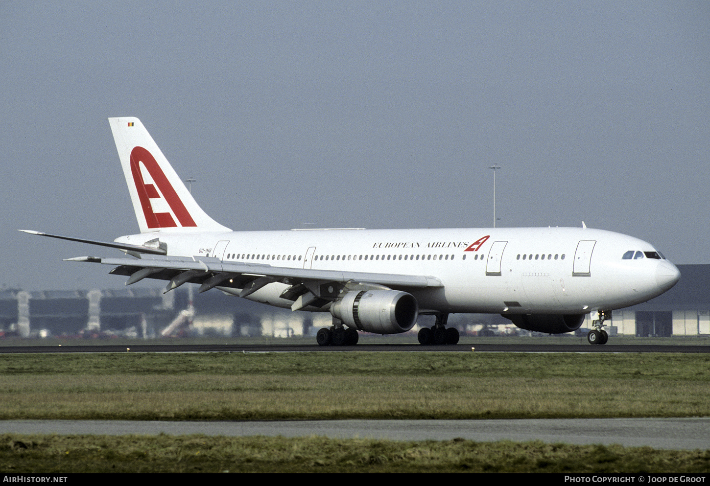 Aircraft Photo of OO-ING | Airbus A300B4-103 | European Airlines | AirHistory.net #473723