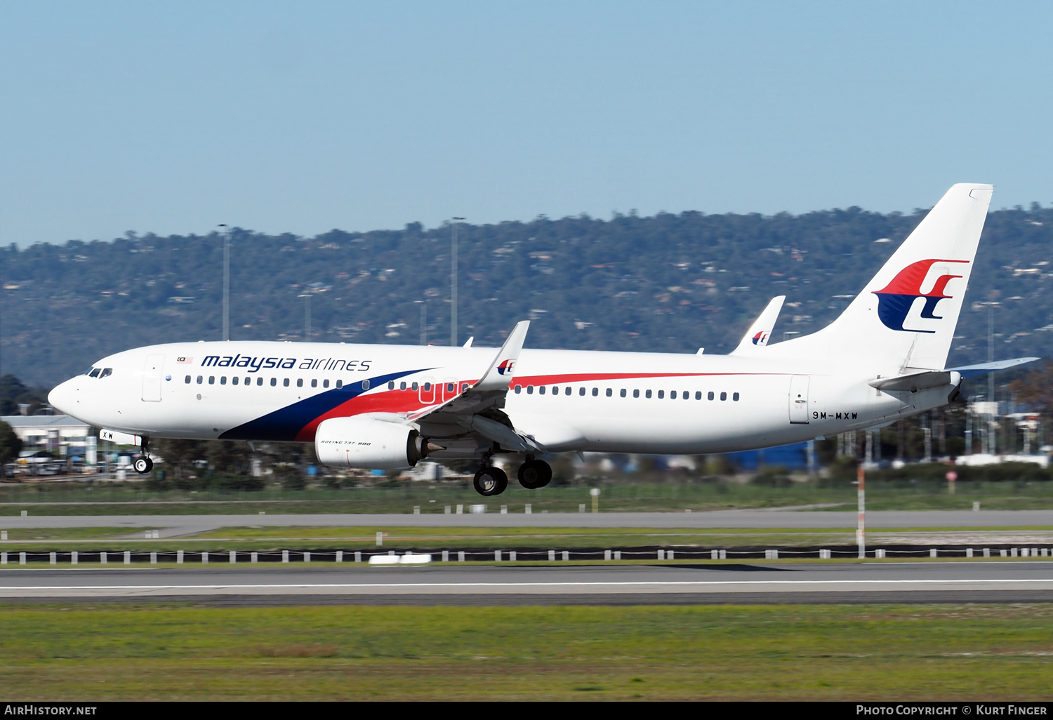Aircraft Photo of 9M-MXW | Boeing 737-8H6 | Malaysia Airlines | AirHistory.net #473725