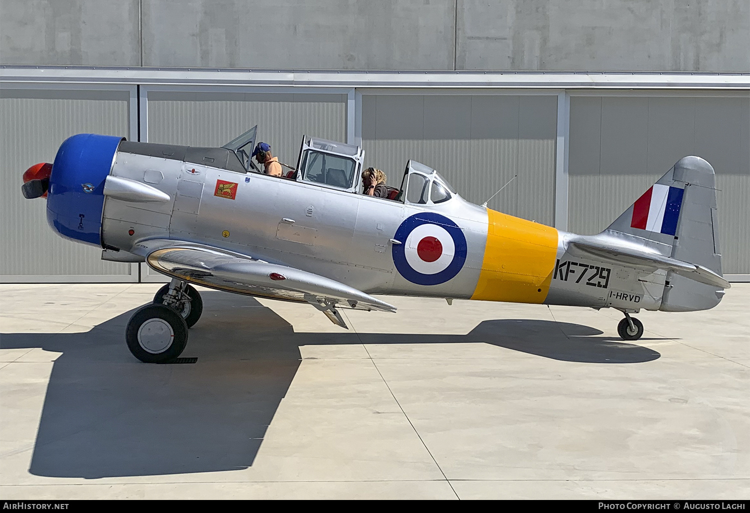 Aircraft Photo of I-HRVD | North American Harvard Mk4 | UK - Air Force | AirHistory.net #473735