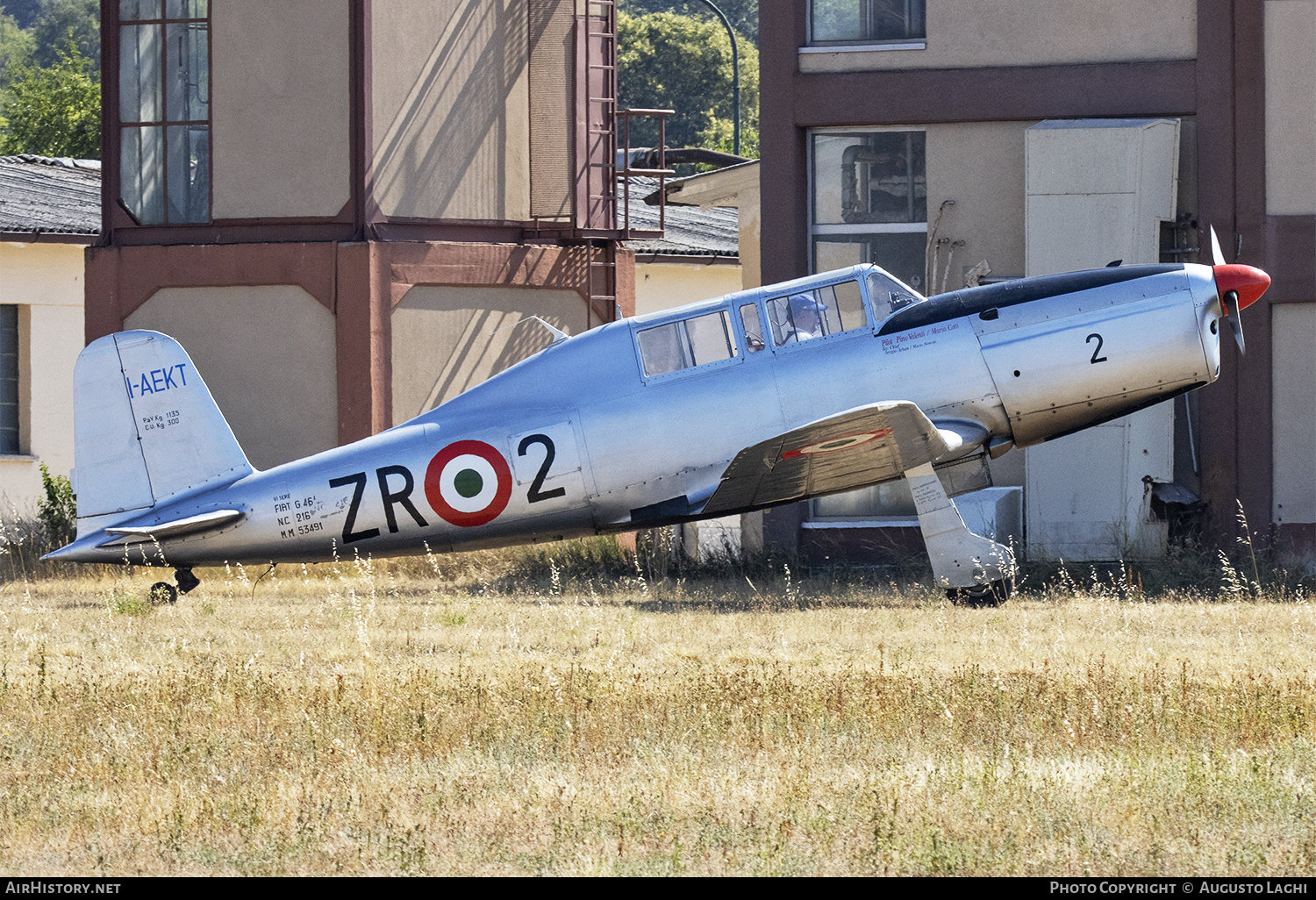Aircraft Photo of I-AEKT / MM53491 | Fiat G-46-4A | Italy - Air Force | AirHistory.net #473736