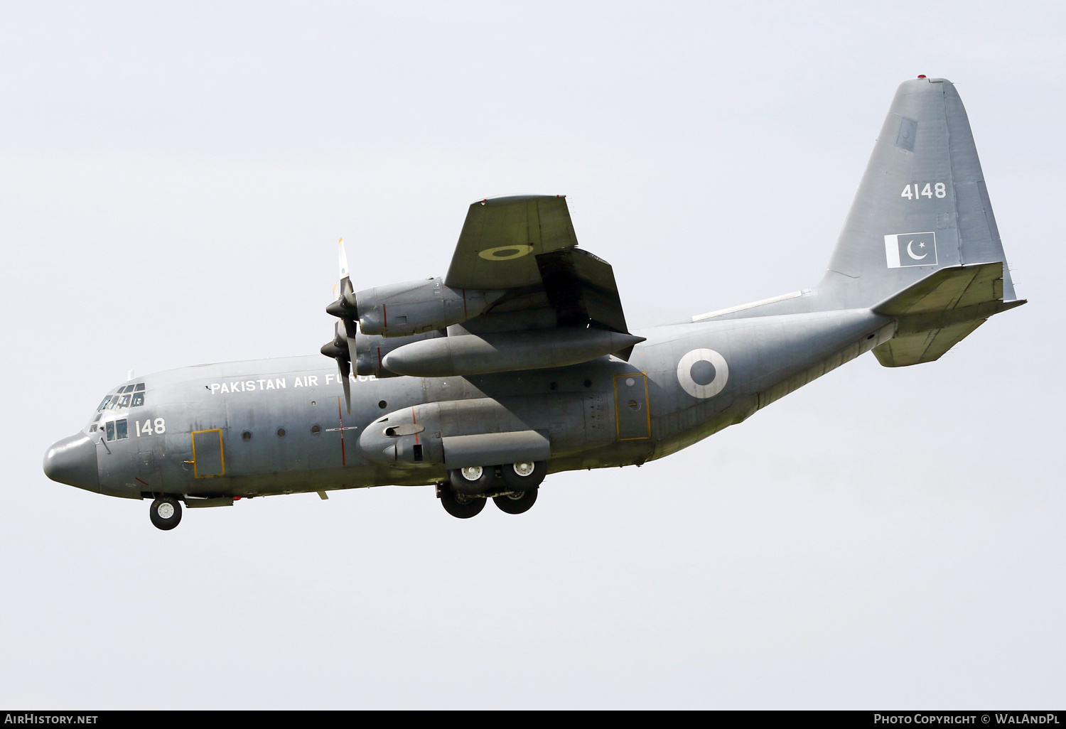 Aircraft Photo of 4148 | Lockheed C-130E Hercules (L-382) | Pakistan - Air Force | AirHistory.net #473738