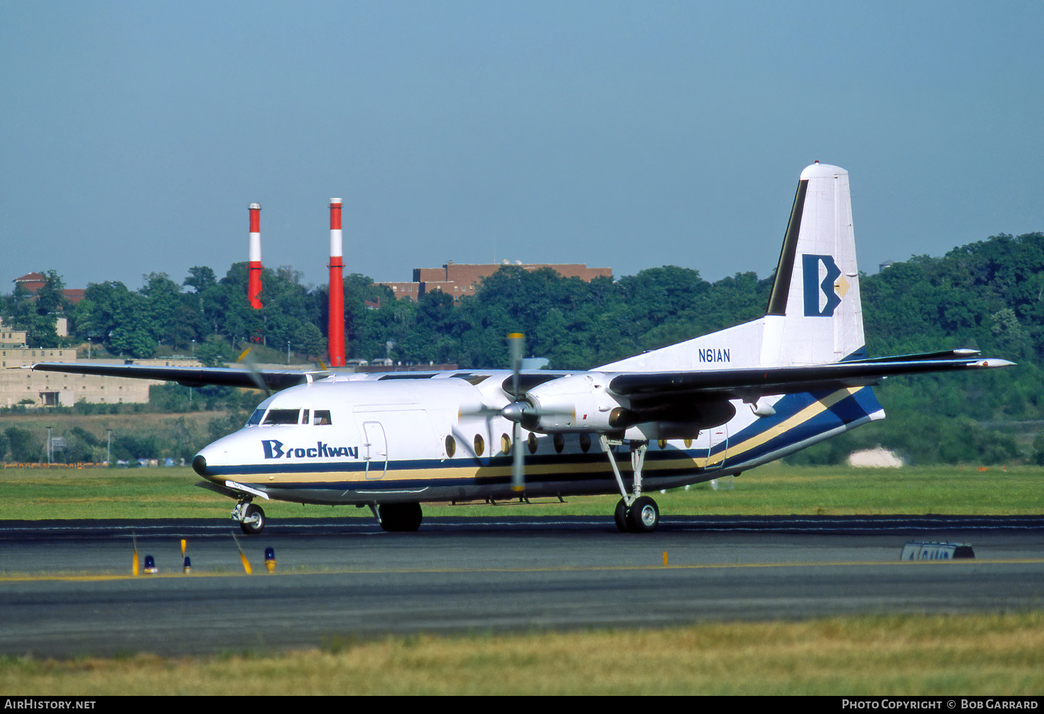 Aircraft Photo of N61AN | Fokker F27-600 Friendship | Brockway Air | AirHistory.net #473747