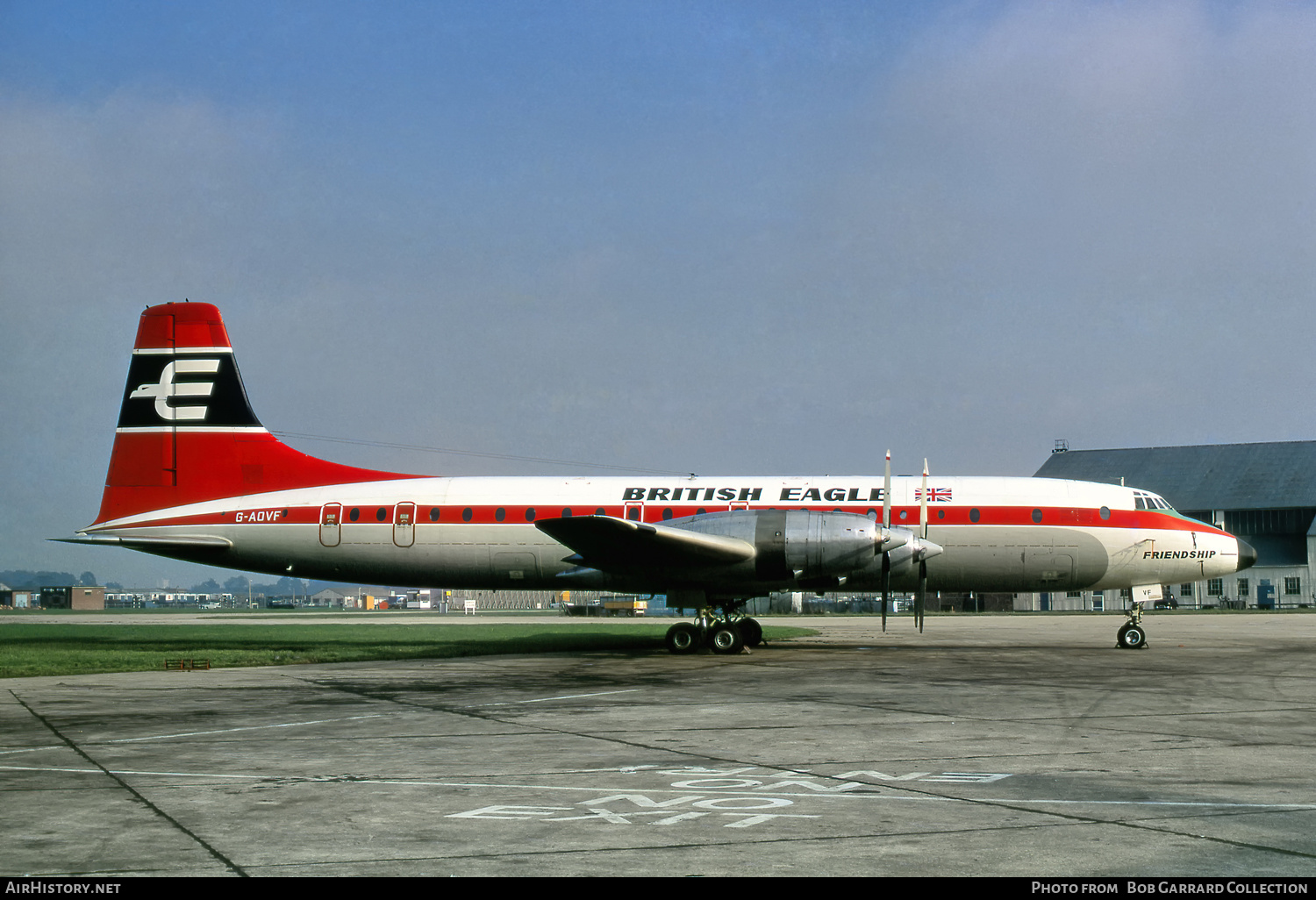 Aircraft Photo of G-AOVF | Bristol 175 Britannia 312 | British Eagle International Airlines | AirHistory.net #473749