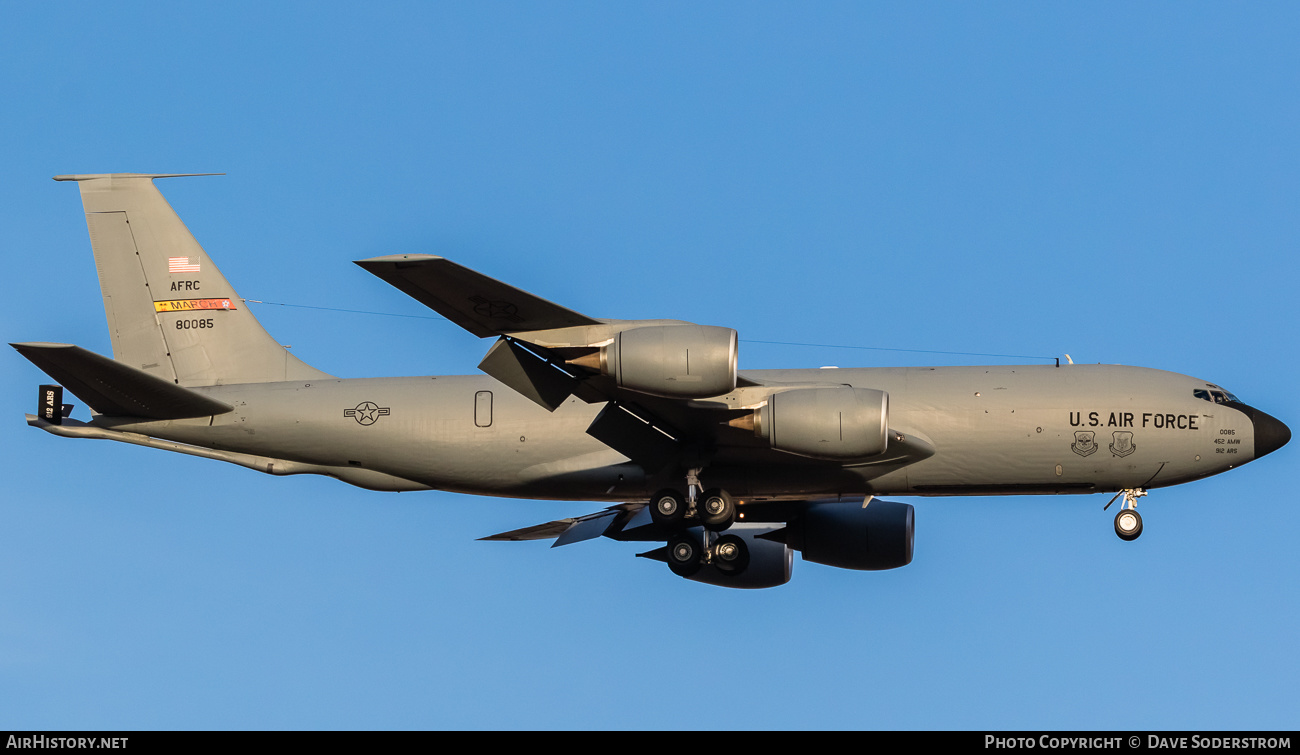 Aircraft Photo of 58-0085 / 80085 | Boeing KC-135R Stratotanker | USA - Air Force | AirHistory.net #473758