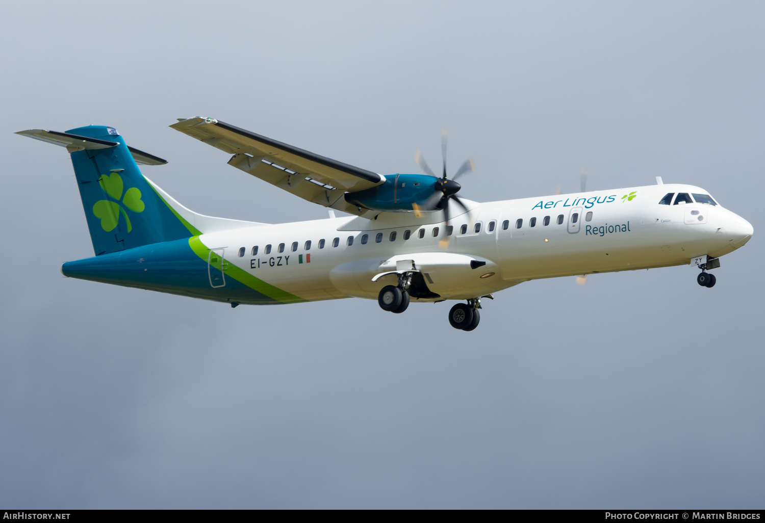 Aircraft Photo of EI-GZY | ATR ATR-72-600 (ATR-72-212A) | Aer Lingus Regional | AirHistory.net #473770
