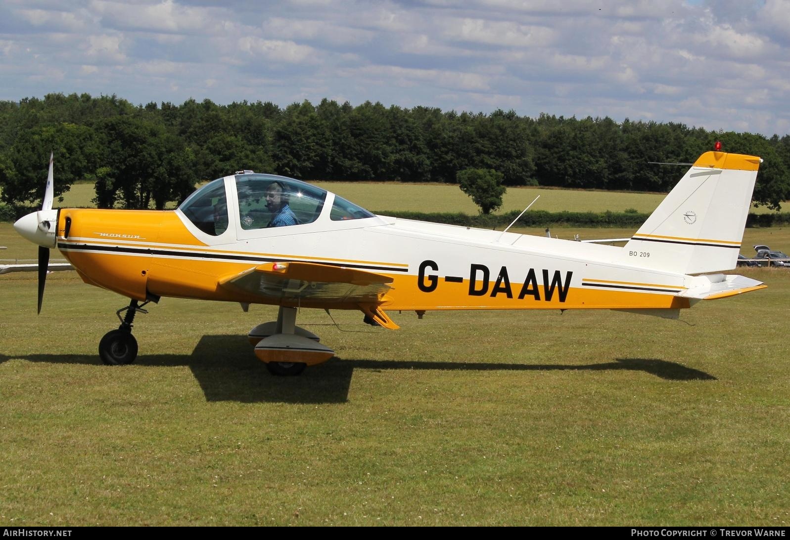 Aircraft Photo of G-DAAW | Bolkow BO-209 Monsun | AirHistory.net #473771